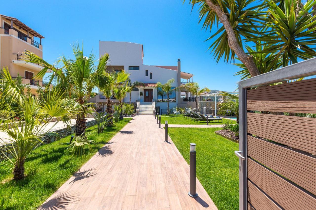 Villa Anemeli - Luxury Pool Villa With Gorgeous Seaview Kíssamos Dış mekan fotoğraf
